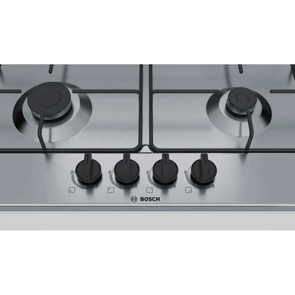 Bosch 4-burner gas stove 60 CM INOX PGP6B5B86