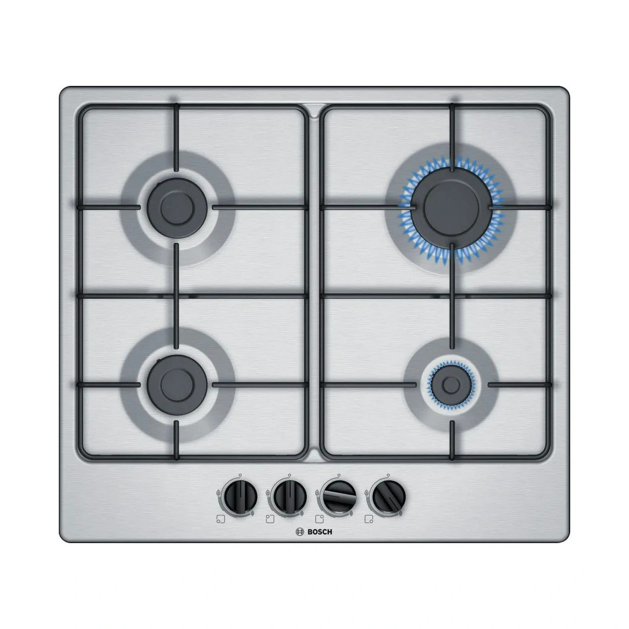 Bosch 4-burner gas stove 60 CM INOX PGP6B5B86