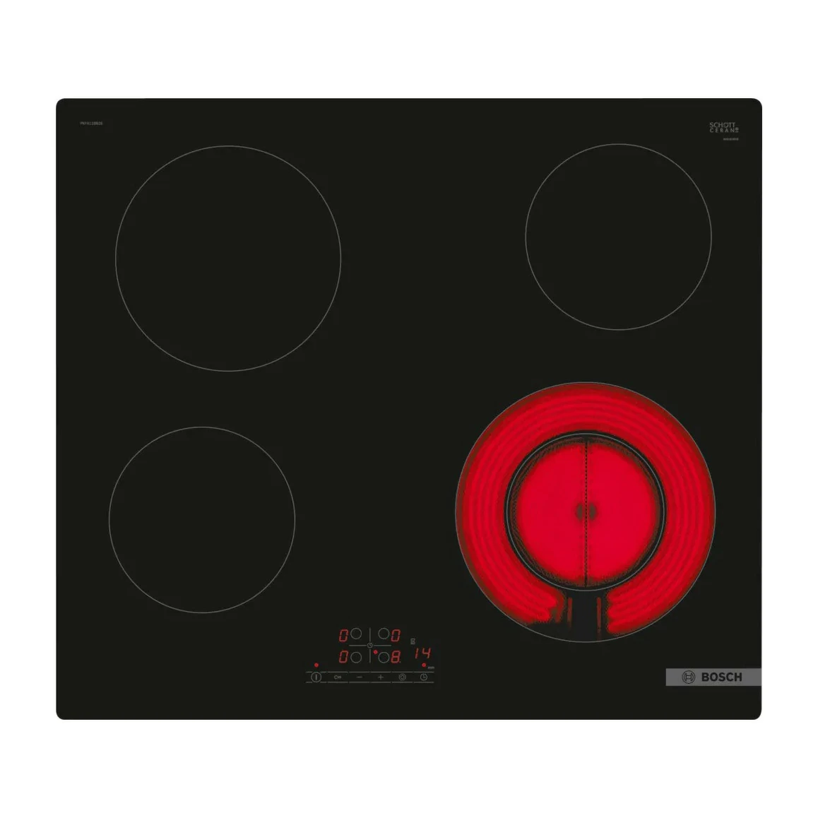 Bosch 4-Burner 60 CM PKF611BB2E Induction Hob