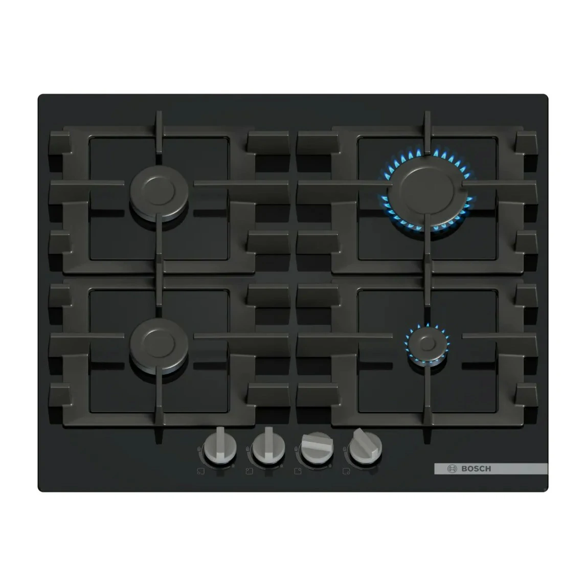 Bosch 60CM BLACK 4-Burner Gas Hob PNP6B6K40
