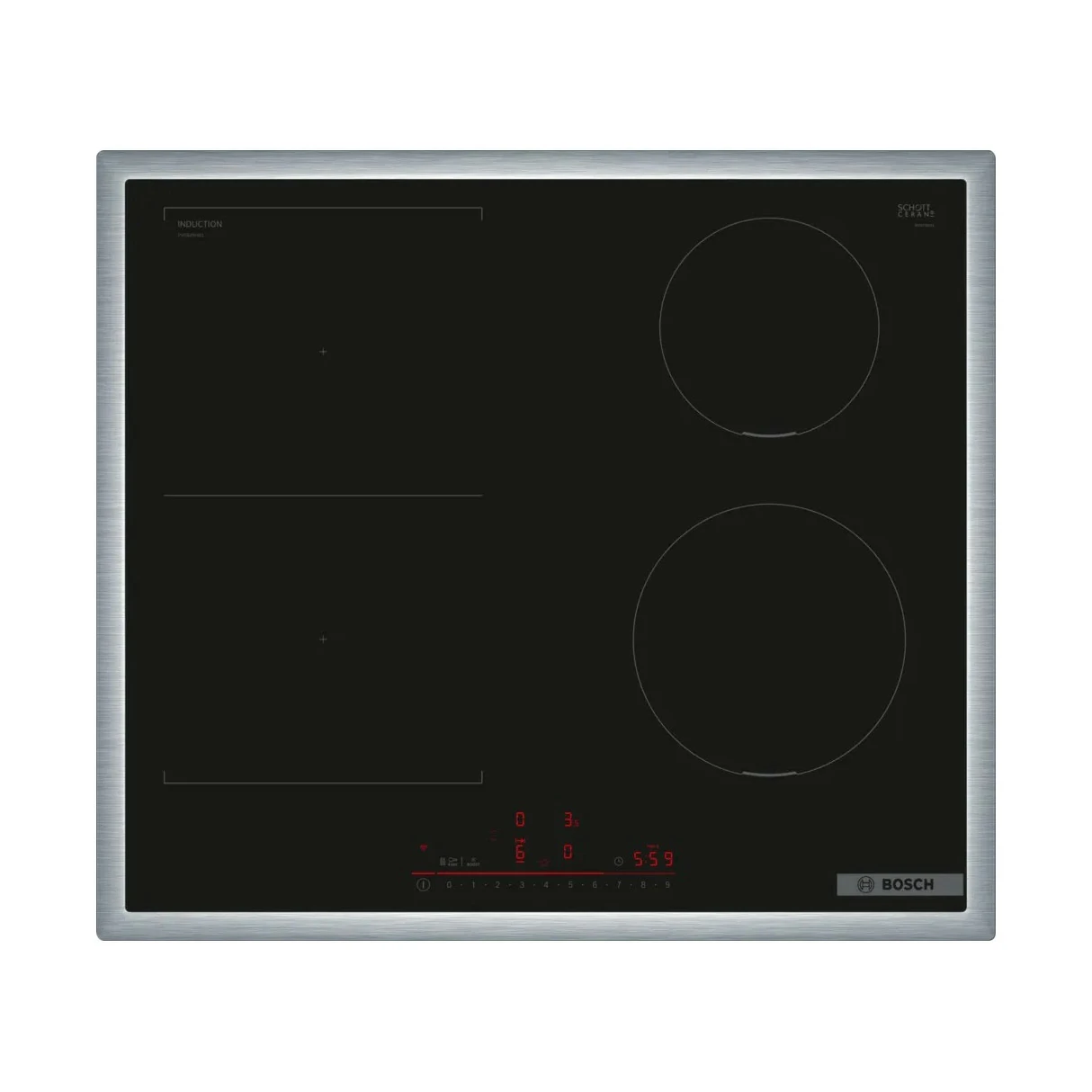 Bosch 4-burner induction cooktop WIFI PROFILES 60 CM PVS645HB1E