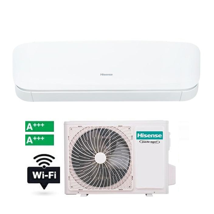 HISENSE 9000BTU CONDITION A+++/A+++ FRESH AIR WIFI QJ25XJ3AG/QE25XV2XW