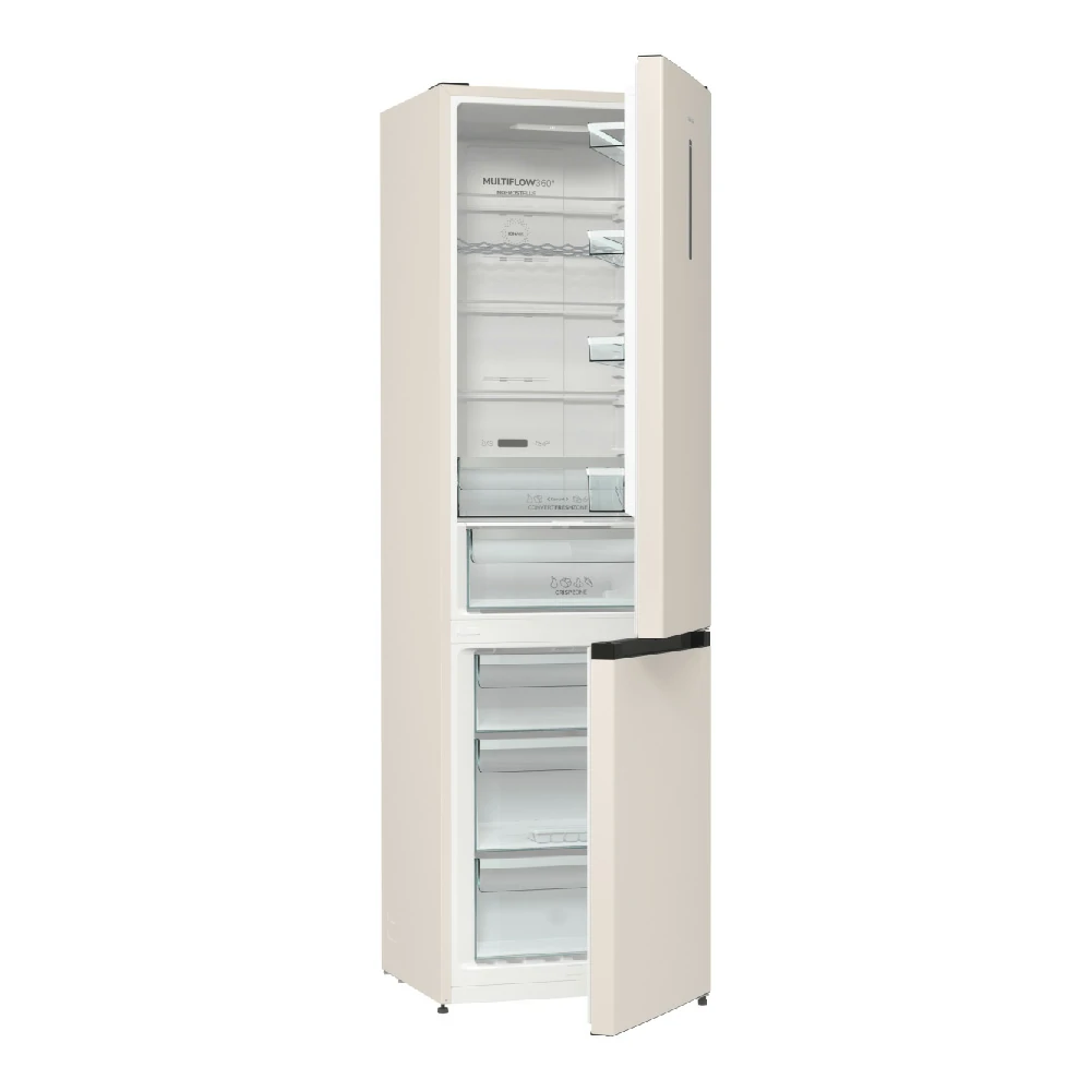 Hisense TOTAL NOFROST 331LT E 60CM CREAM RB434N4CRE Combined Refrigerator