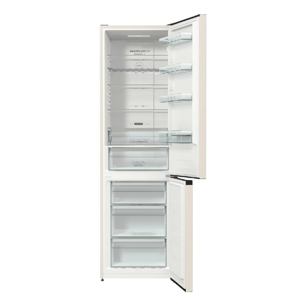 Hisense TOTAL NOFROST 331LT E 60CM CREAM RB434N4CRE Combined Refrigerator