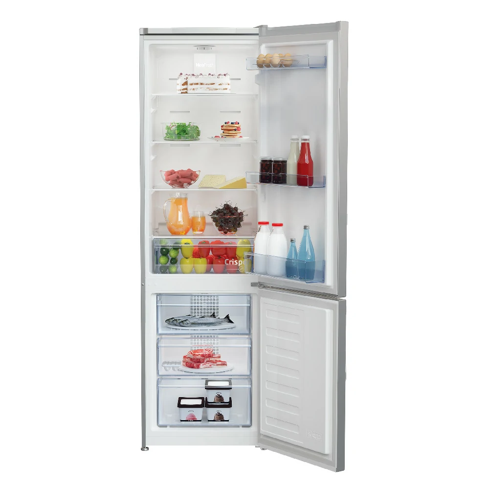 Beko no frost 305LT SILVER RCNA305K40SN combined refrigerator