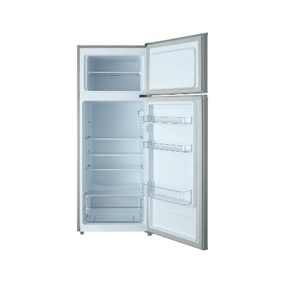 Comfee' 200 LT SILVER Double Door Refrigerator RCT284DS2
