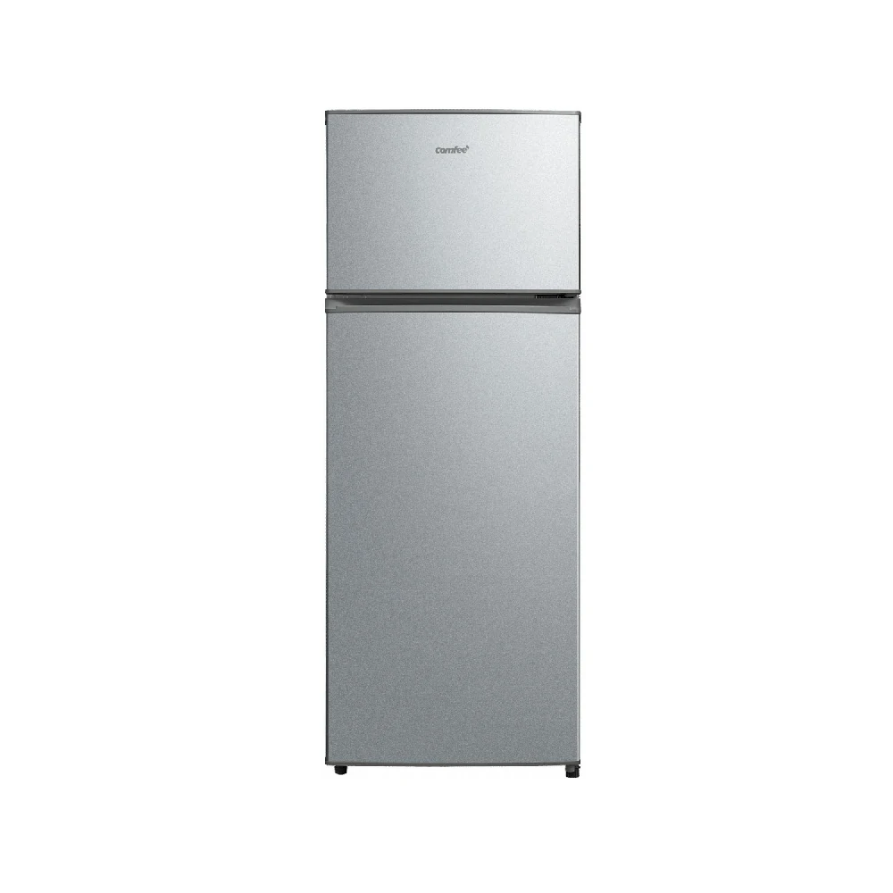 Comfee' 200 LT SILVER Double Door Refrigerator RCT284DS2