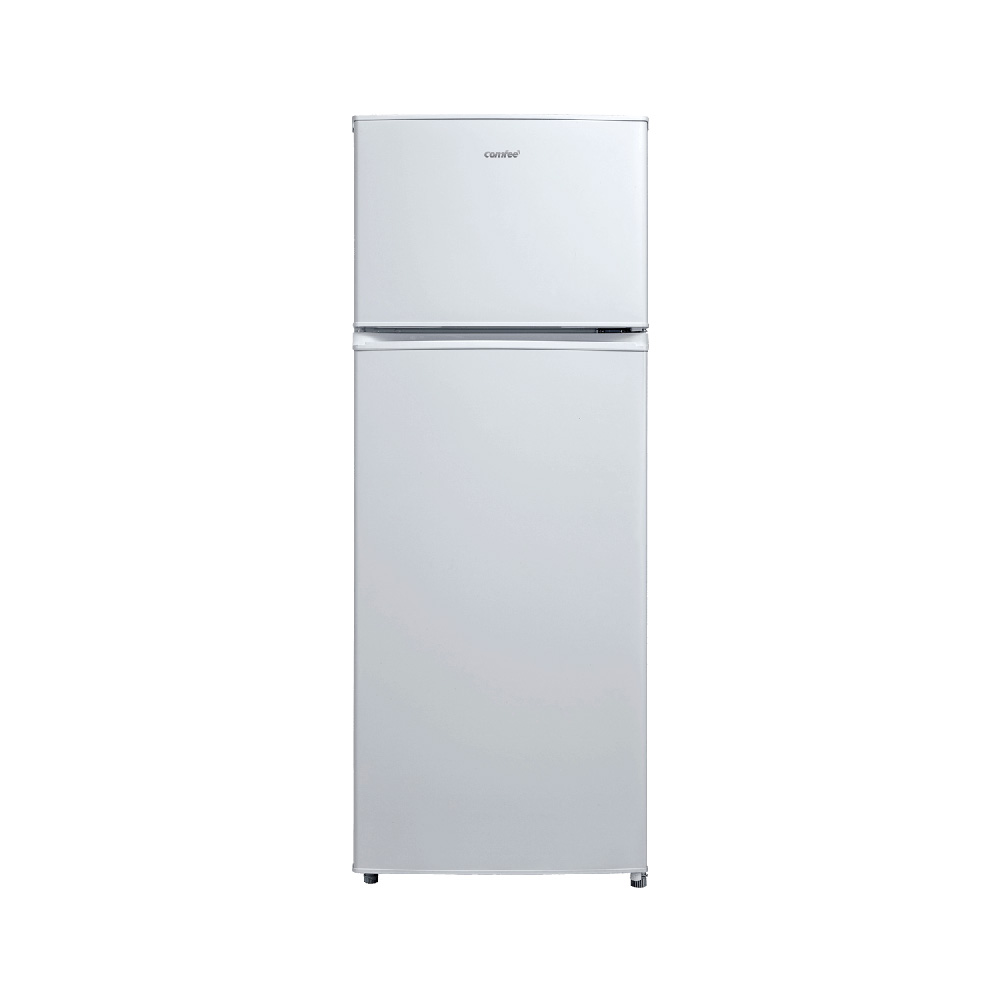 Comfee' 200LT WHITE Double Door Refrigerator RCT284WH2A