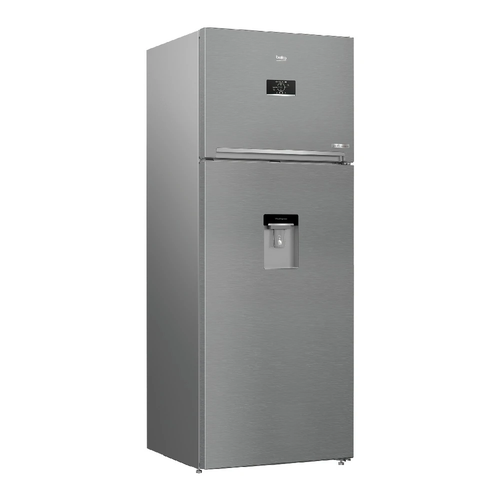 Beko TOTAL NOFROST 455LT 70CM INOX Double Door Refrigerator RDNE455E40DXBN