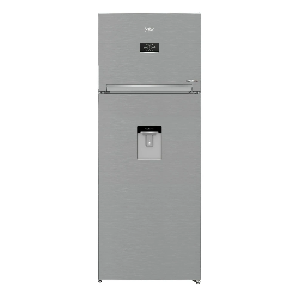 Beko TOTAL NOFROST 455LT 70CM INOX Double Door Refrigerator RDNE455E40DXBN