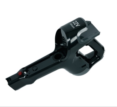 Engine block black+red