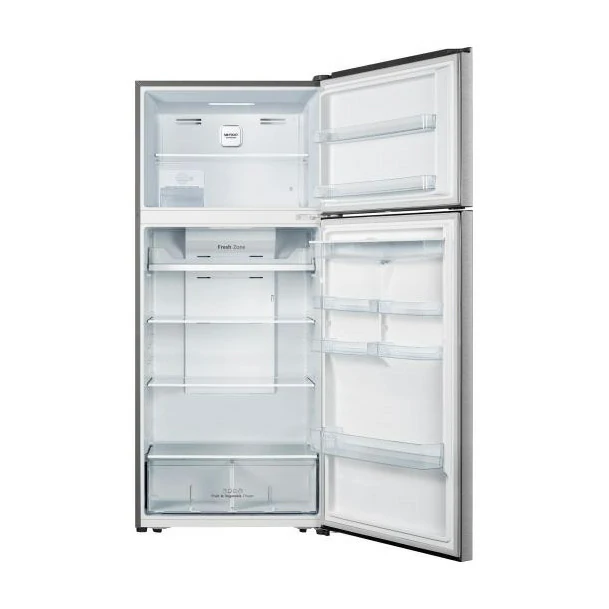 Hisense no frost 553 LT E SILVER 79CM RT728N4WCE double door refrigerator