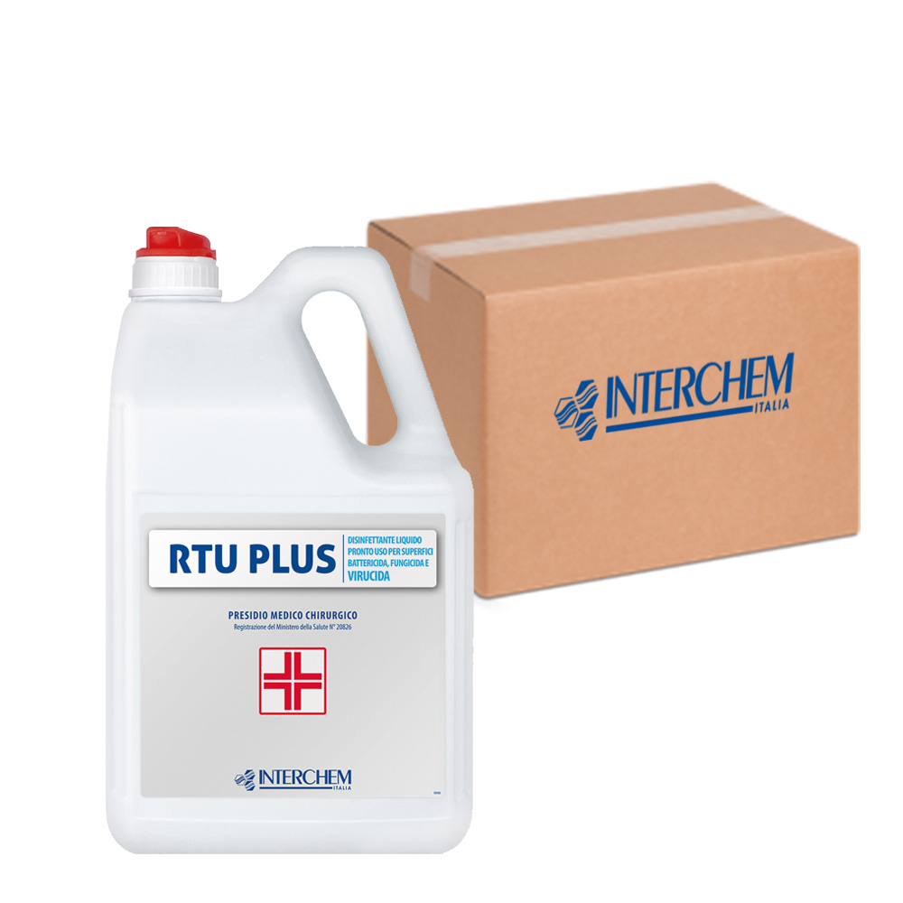 RTU Plus 5 liter disinfectant tank box