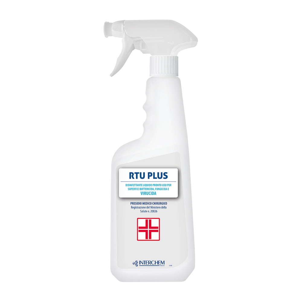 Box of 6 RTU Plus Disinfectant Spray 750 ml