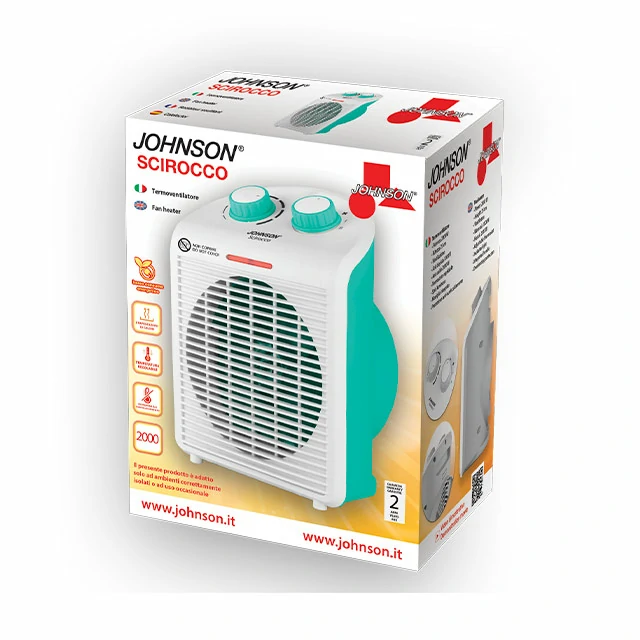 Scirocco Johnson 2000 W fan heater