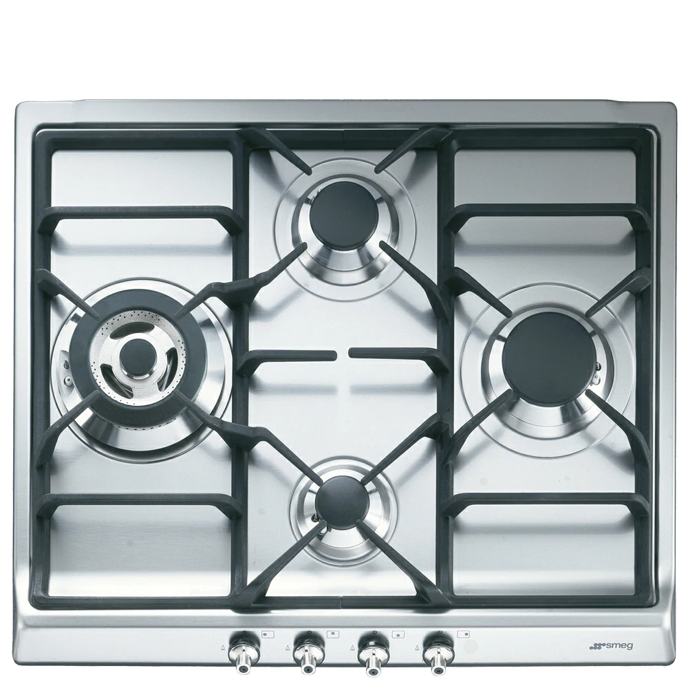 Smeg 4 ZONE 60CM INOX SER60SGH3 Gas Hob