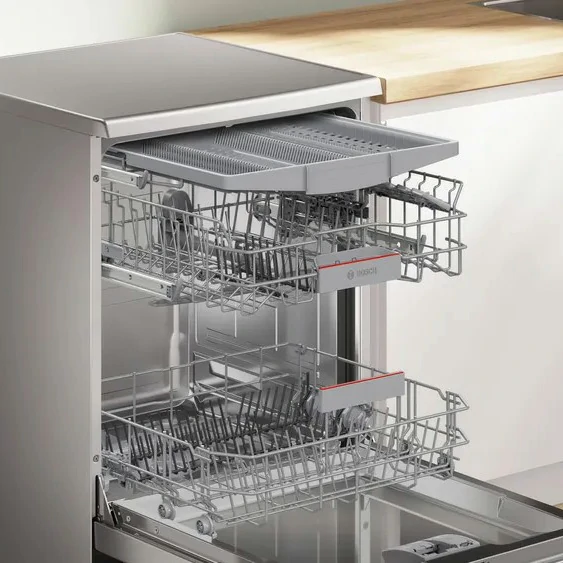 Bosch freestanding dishwasher 14 COVERED WITH WIFI INOX SMS4HMI05E