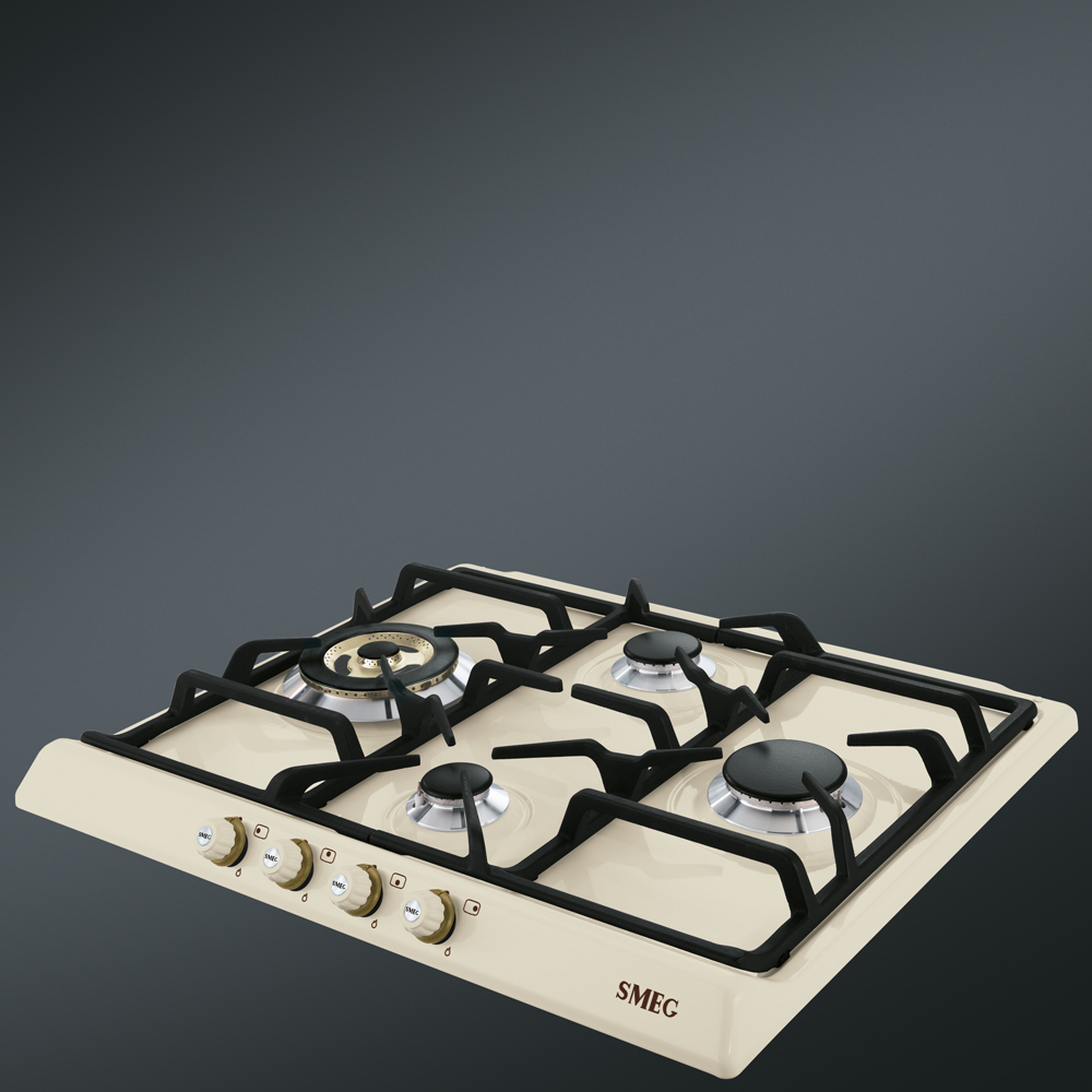 Smeg 4-Burner 60CM PANNA SR764PO 4-Burner Gas Hob
