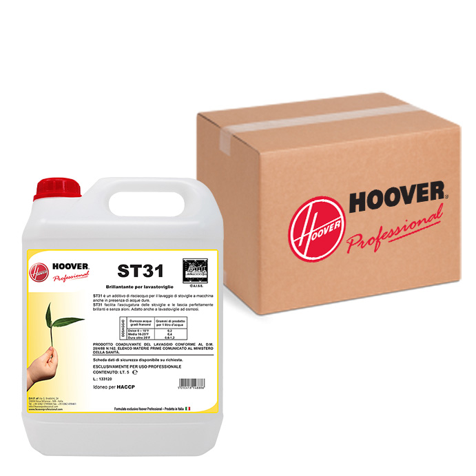 Box of 2 cans ST31 Rinse aid for dishwashers