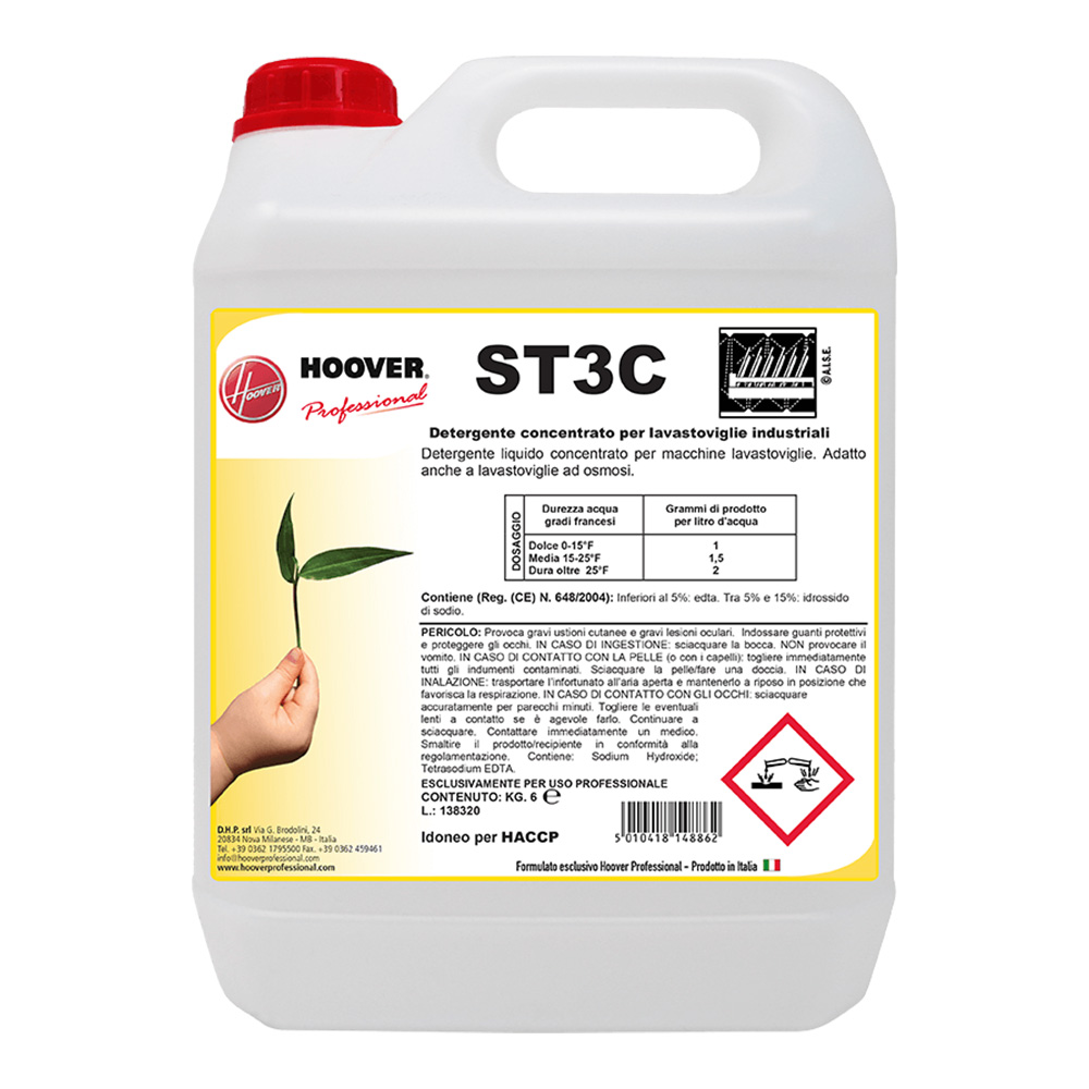 ST3C Liquid detergent for dishwashers
