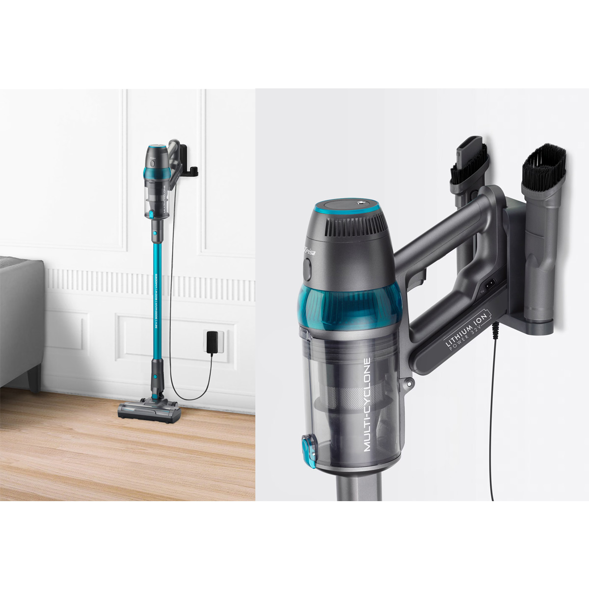 Trisa T9621 Quick Clean Powerful Cordless Vacuum Cleaner