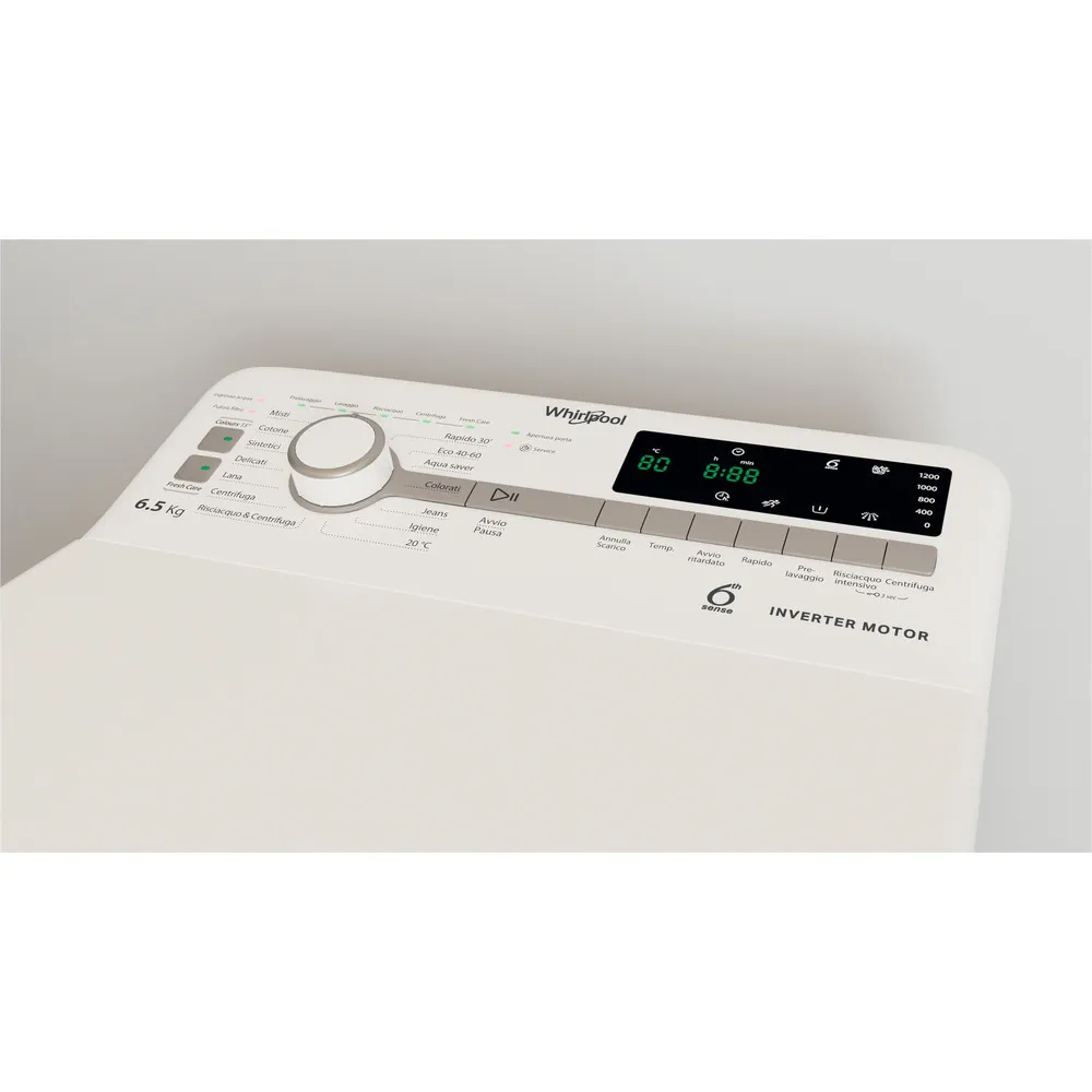 Whirlpool INVERTER TDLR 65241BS IT 6.5 kg top-loading washing machine