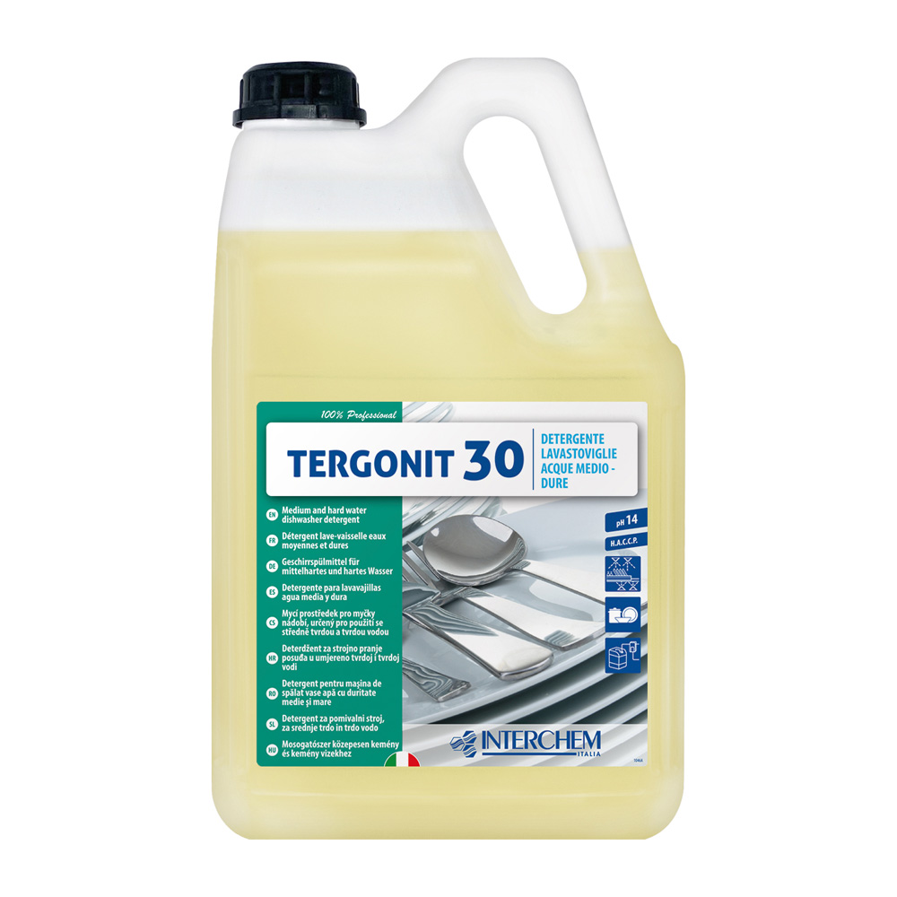 Tergonit 30 6kg fresh and medium water dishwasher detergent