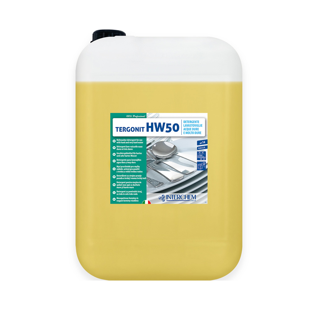 Liquid detergent for dishwashers Tergonit HW 50 hard water 25 Kg