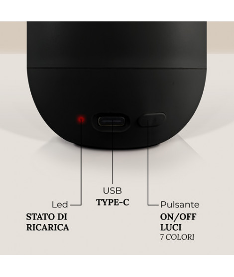 Lux Essenzapura electric air freshener black and gold