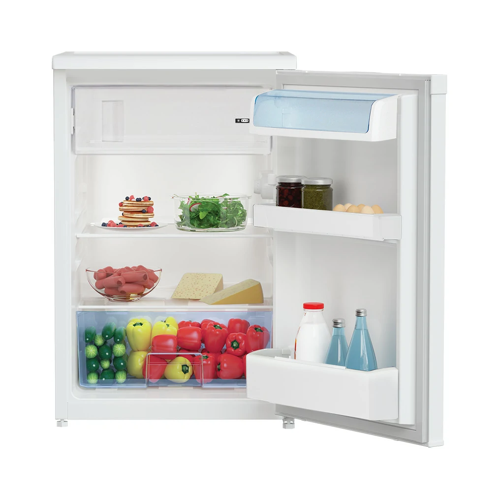 Beko 120LT AND WHITE TSE1284N mini fridge