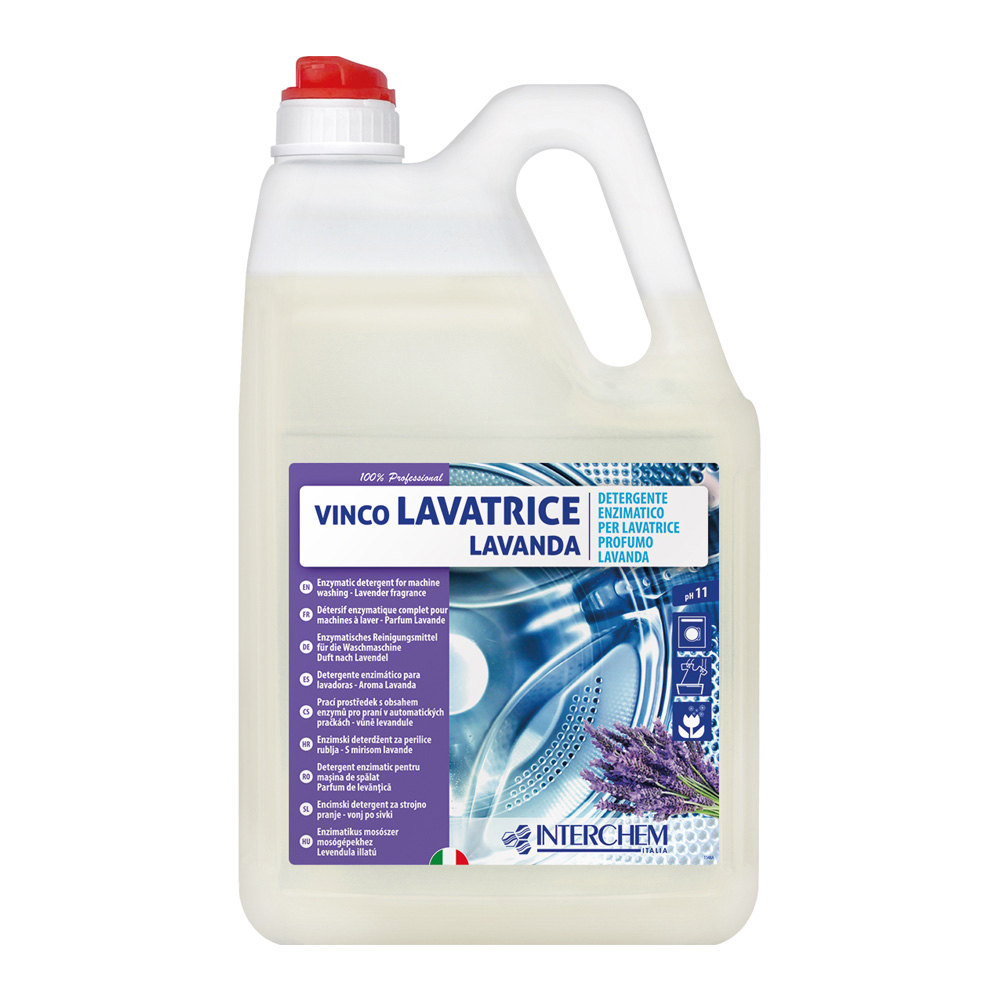 Enzymatic detergent for washing machine Vinco lavender 5 liters