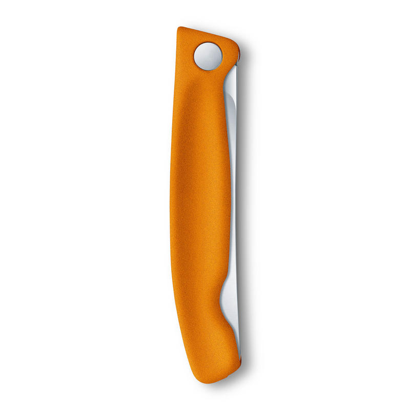 Orange serrated folding knife - Victorinox Swissclassic
