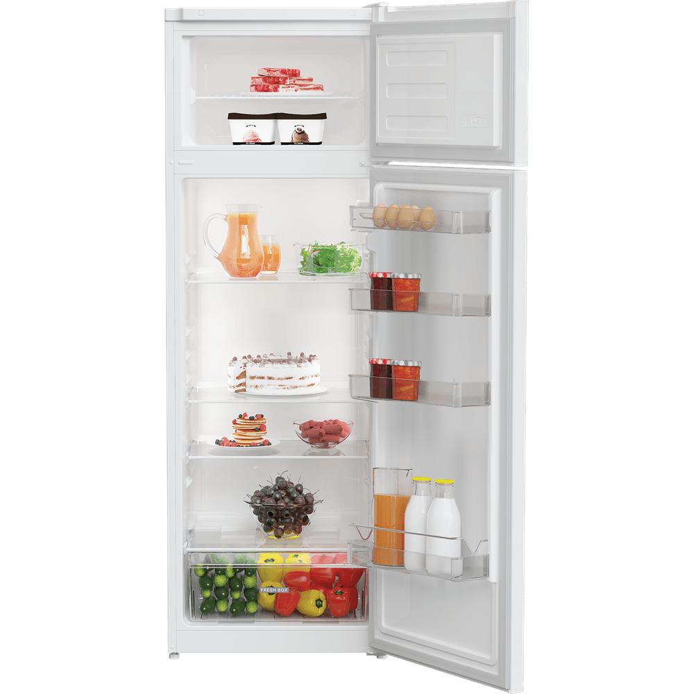 Whirlpool 250 LT 60CM WHITE W55T1 612W Double Door Refrigerator