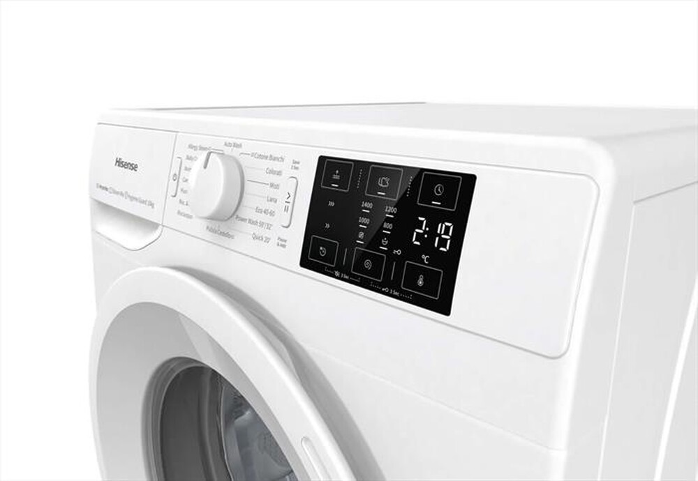 Hisense 10 kg washing machine 1400 RPM CLASS A WFGE101439VM