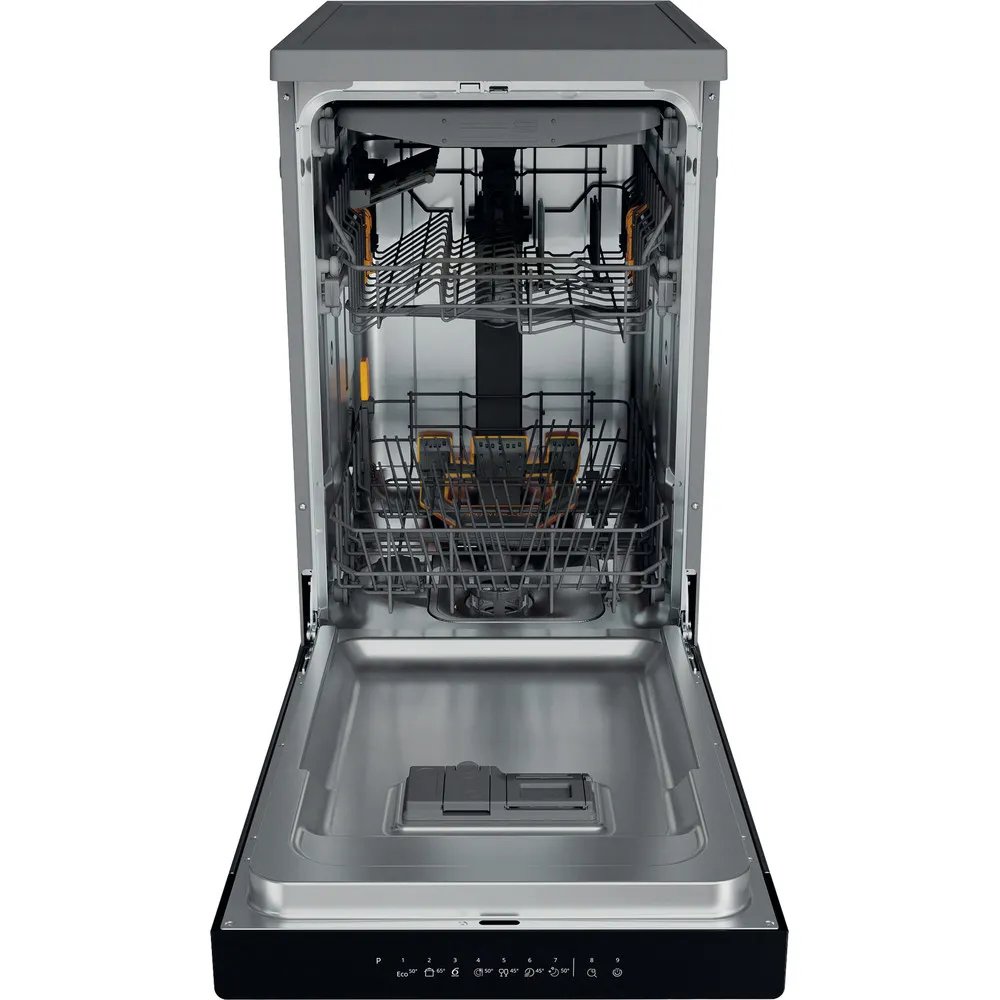 Whirlpool slim dishwasher freestanding 45CM 10COPER. D STAINLESS STEEL WH4FD11CS7A0X