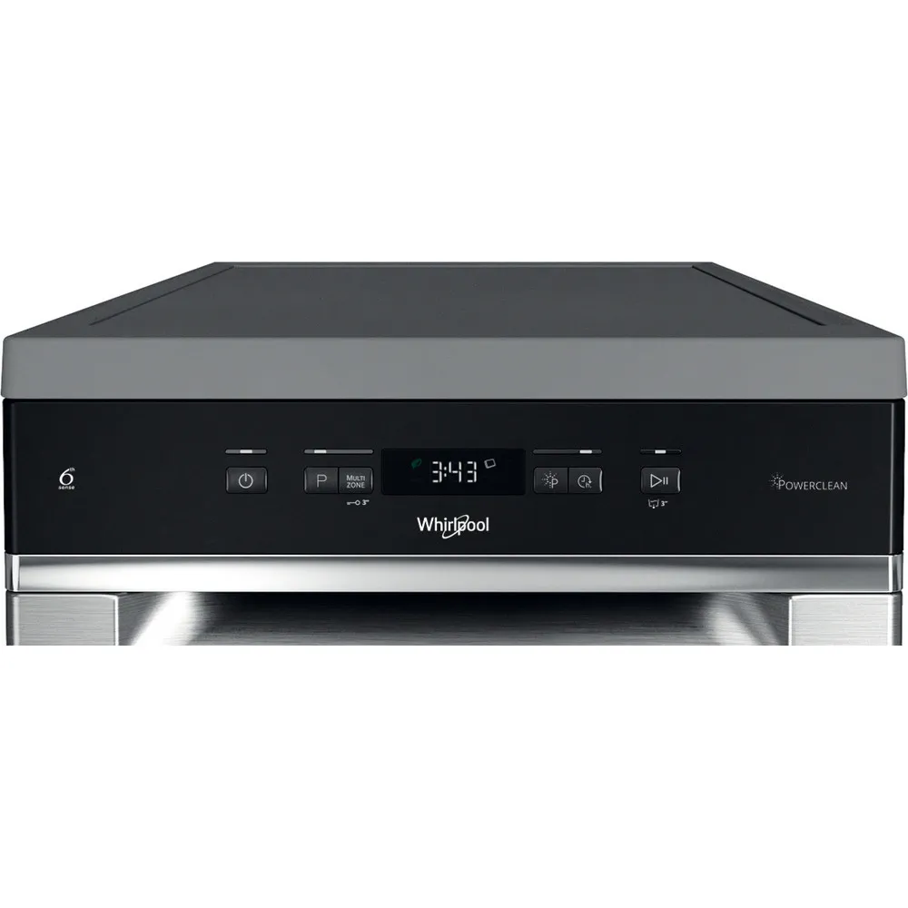 Hotpoint 45 CM 10COPER freestanding dishwasher. C SILVER HA3FC10BS7A0S