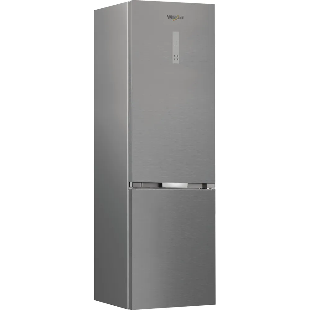Whirlpool no frost 355 LTB 66CM INOX WHK 26404 XP7E combined refrigerator