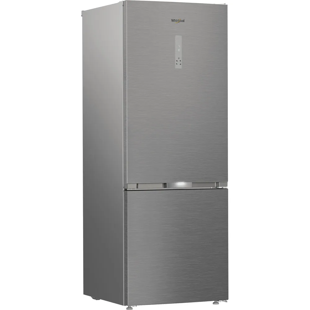Whirlpool 4990 LT DUAL NO FROST 70CM SILVER WHK2 6494 X6E Combined Refrigerator