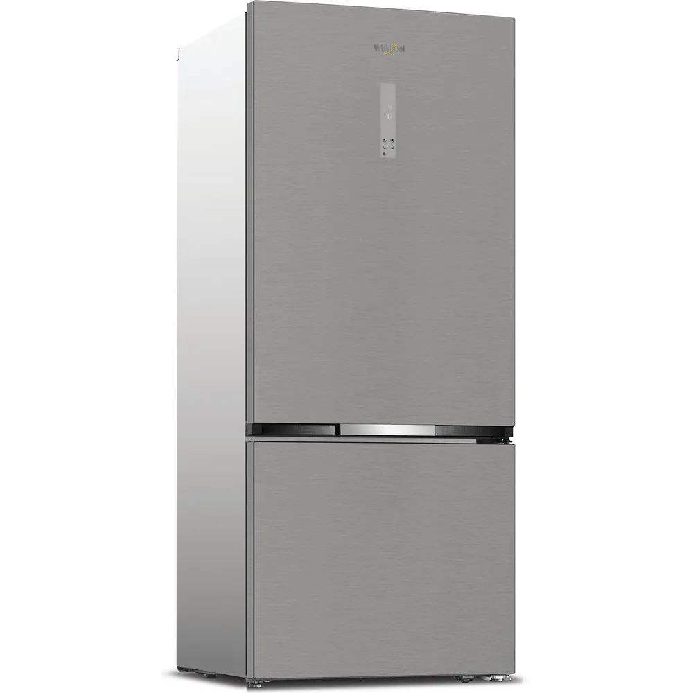 Whirlpool 551 LT TOT.NOFROST 78CM INOX WHK2 6554 X6E Combined Refrigerator