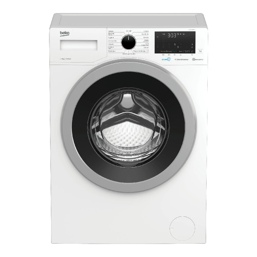 Washing machine 8 kg Beko STEAMCURE C STEAM INVERTER 1400RPM WUY81436SI-IT