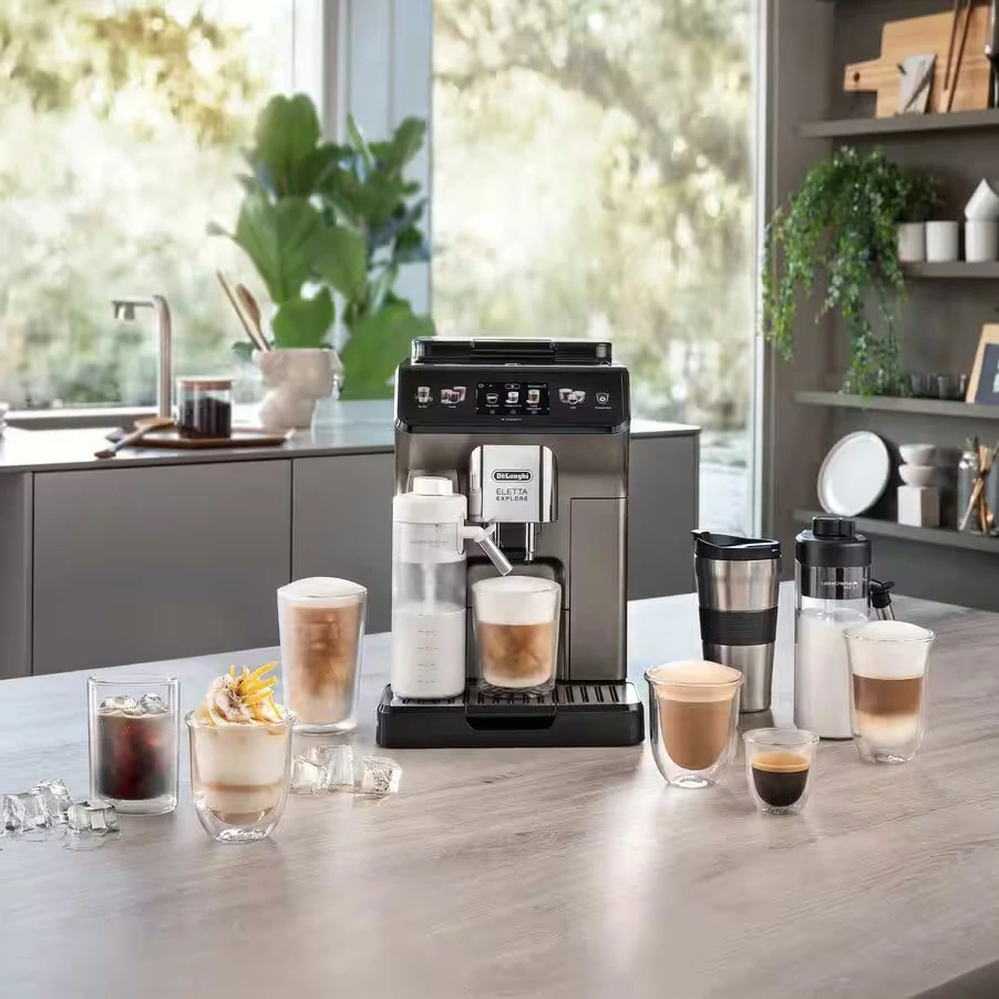 De Longhi Eletta Explore ECAM450.86.T Titanium Automatic Coffee Machine