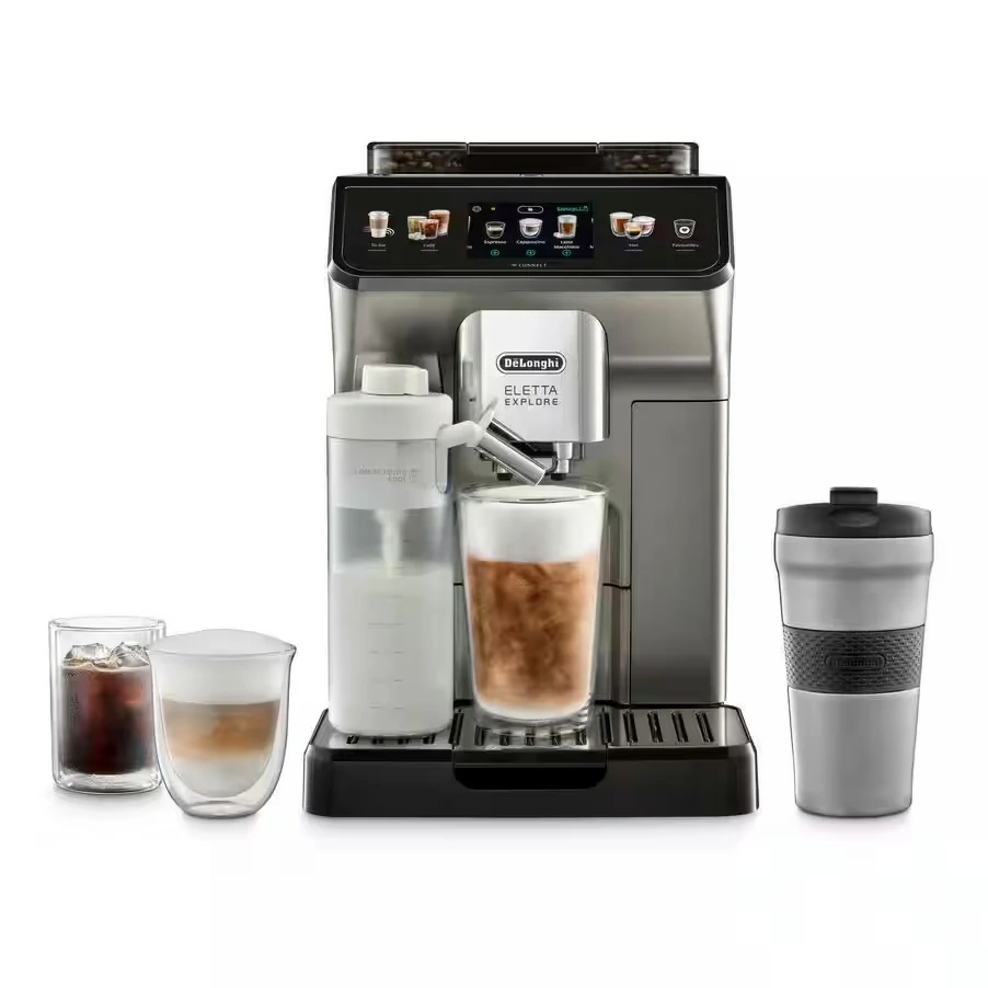 De Longhi Eletta Explore ECAM450.86.T Titanium Automatic Coffee Machine
