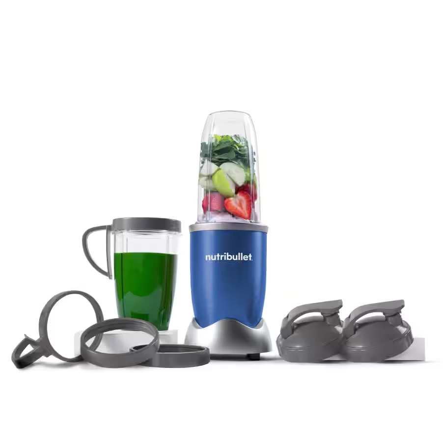 Nutribullet Pro 900 blender 900 W with 7 accessories blue
