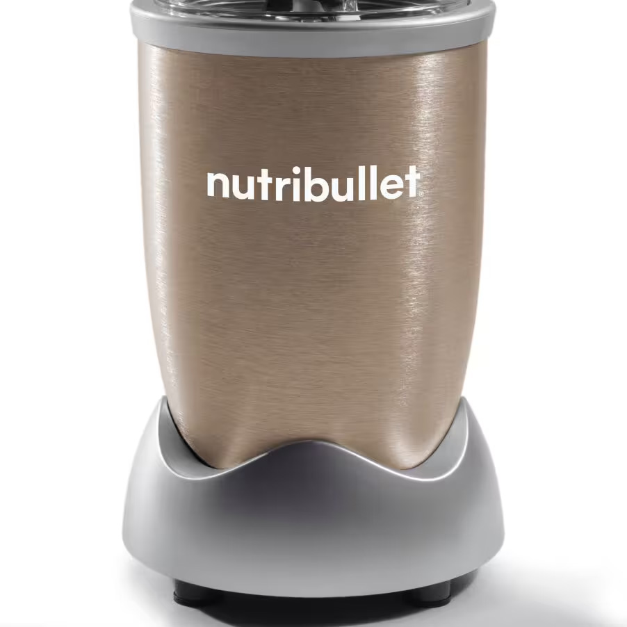 Nutribullet Pro 900 900 W blender with 7 champagne accessories