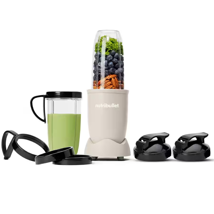 Nutribullet Pro Mineral 900W blender with 7 sand accessories