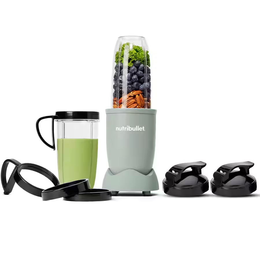 Nutribullet Pro 900 W blender with 7 accessories green