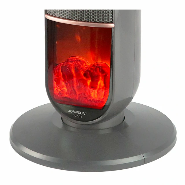 Zonda Johnson 2000 W oscillating fan heater