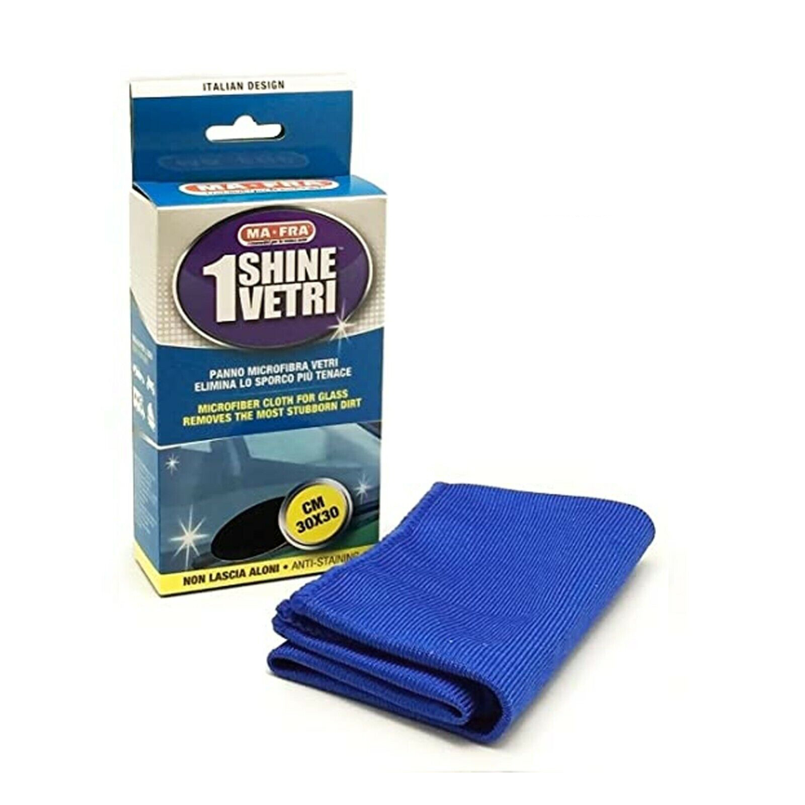 Microfiber cloth for car windows
