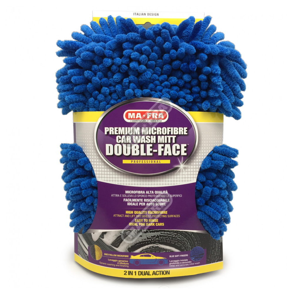 Double Face Car Wash Glove