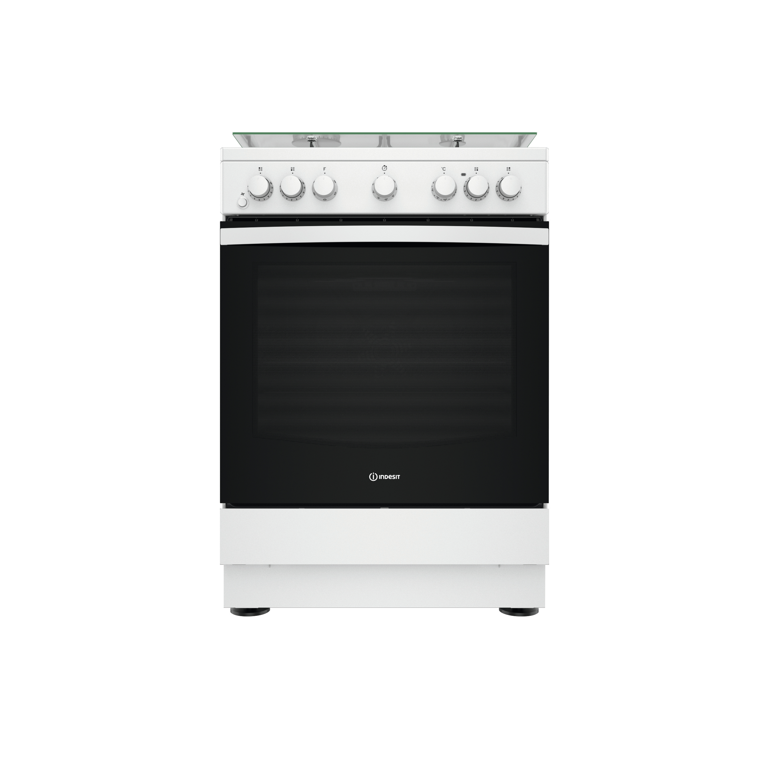 INDESIT GAS COOKER 4 BRUC.75LT ELECTRIC OVEN 60x60 WHITE IS67G4PHW/E/1